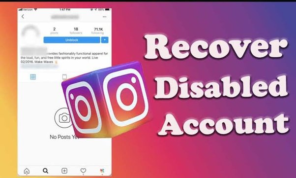 How to Recover your Disabled Instagram Account