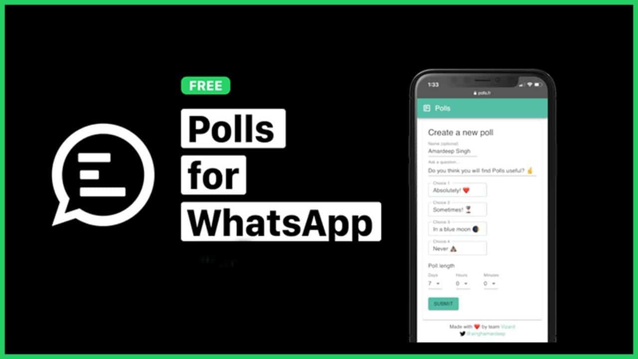 How to Create Polls on WhatsApp