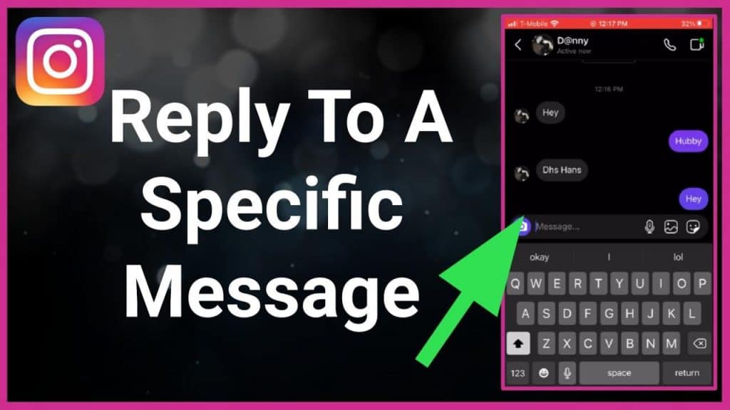 How to Reply To Specific Messages on Instagram