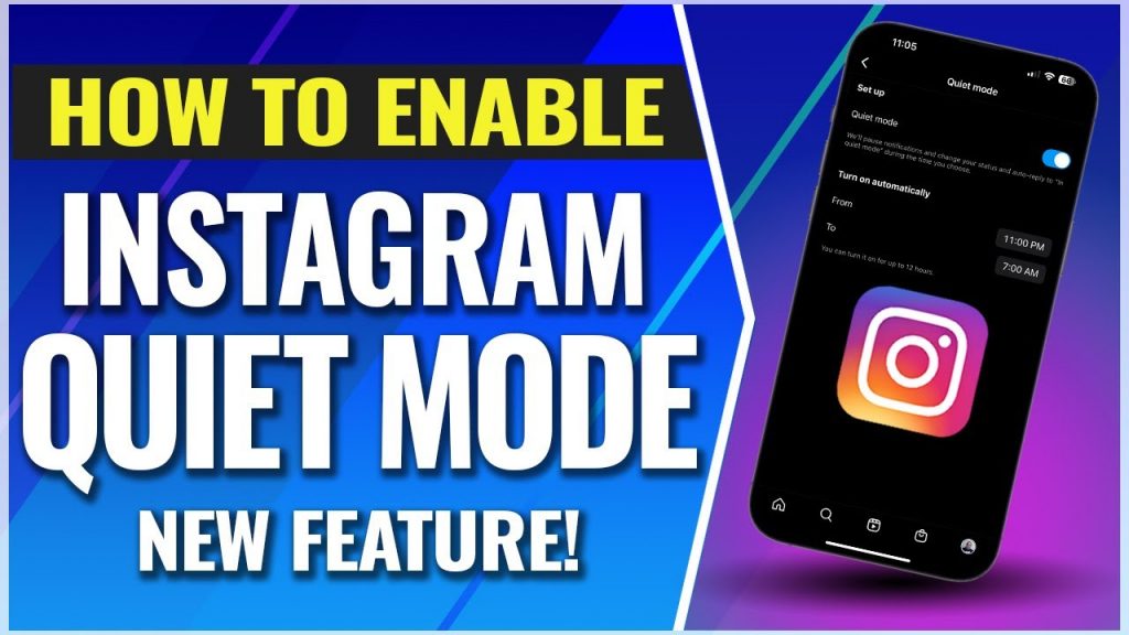 How to Activate Quiet Mode on Instagram