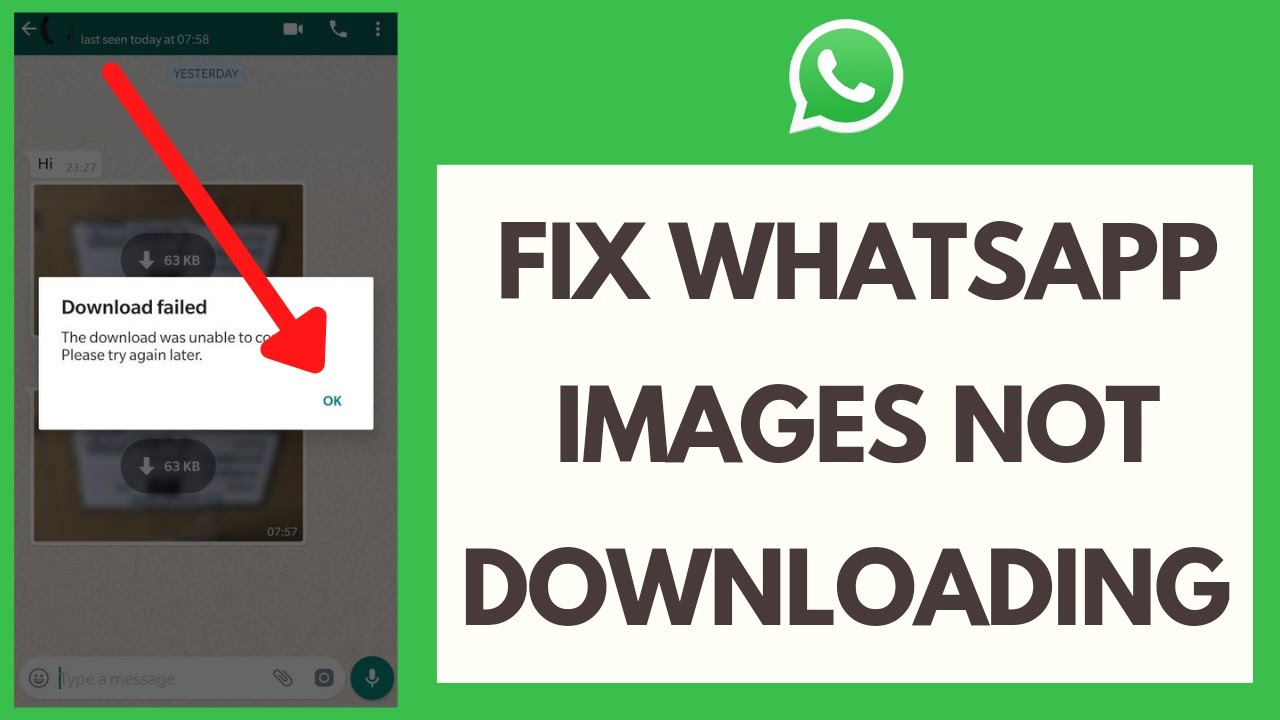 How to Fix What­sApp Not Downloading Images on Android