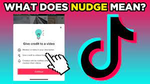 What does Nudge mean on TikTok