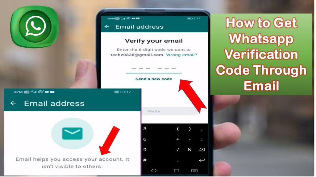 How to Get WhatsApp Verification Code By Email