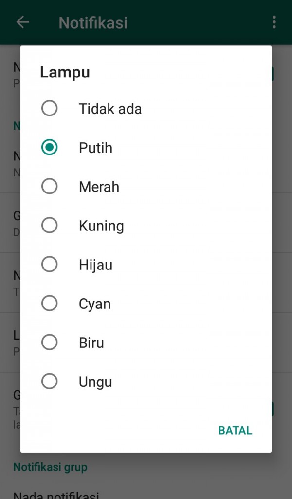 image of Cara Mengatur Setelan Pemberitahuan di WhatsApp untuk Android