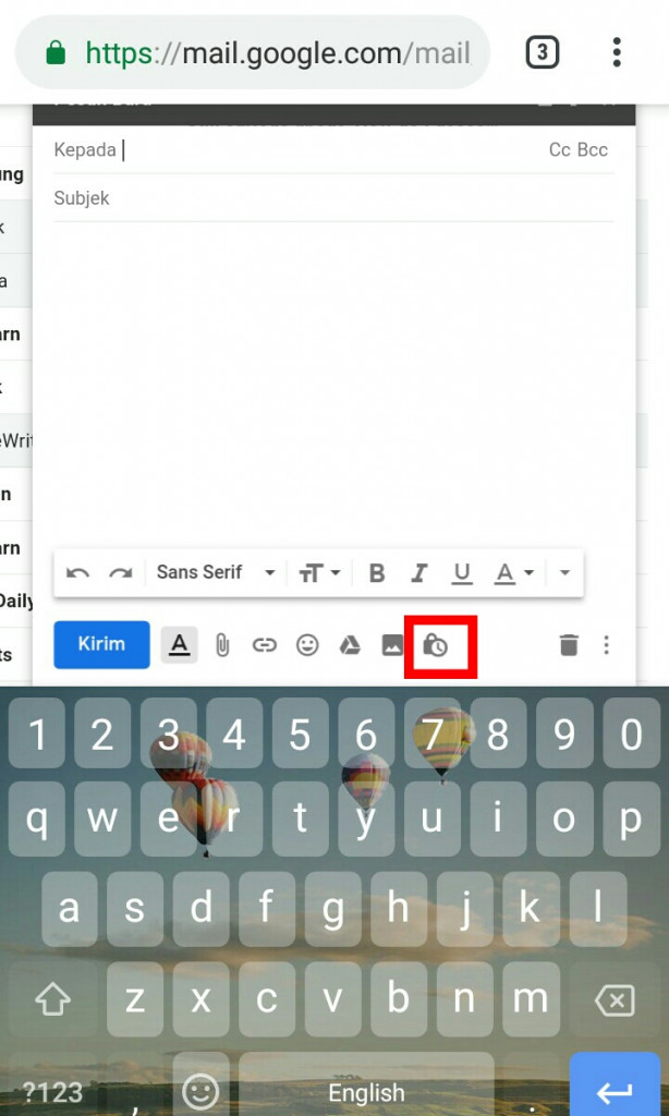 Image 11 Cara Mengirim Pesan Swahancur di Android