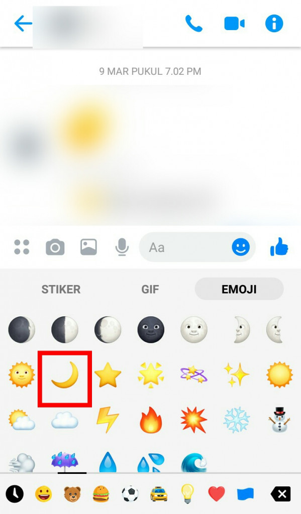 Image 8 Mode Gelap Facebook Messenger Akhirnya Tiba - Buka dengan Sebuah Emoji!