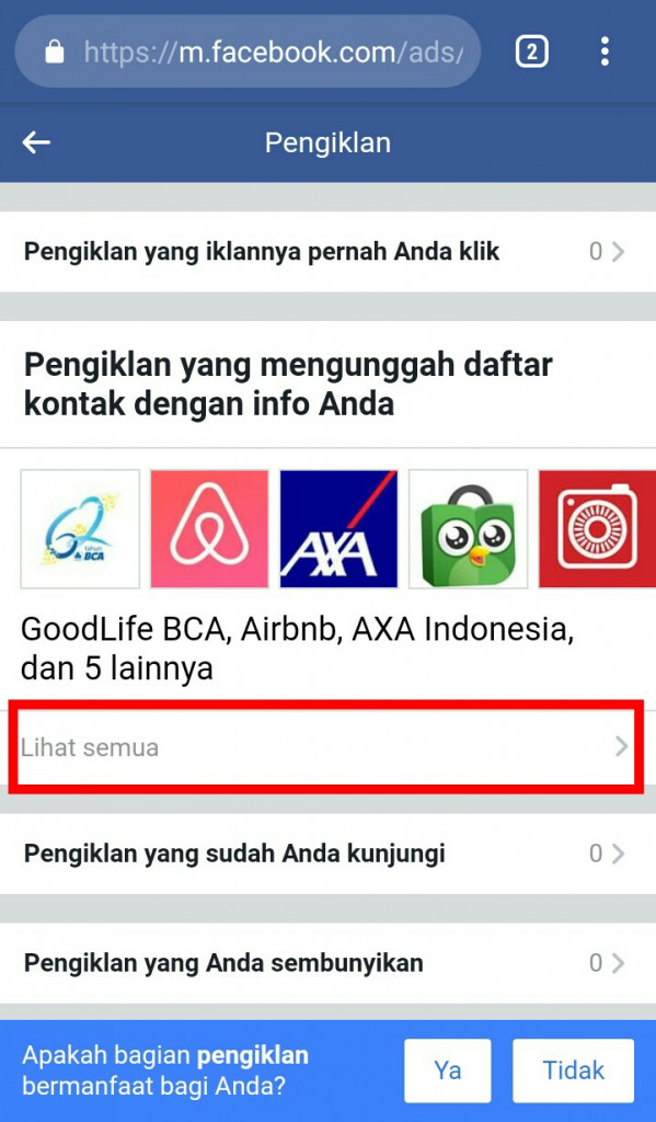 Image 3 Cara Mengubah Iklan yang Anda Lihat di Facebook