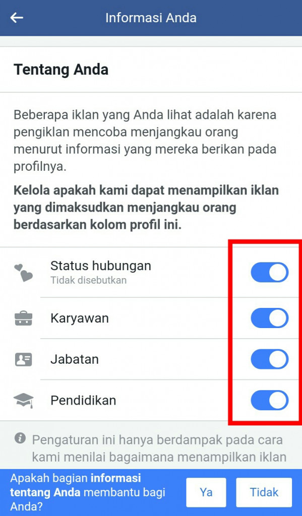 Image 11 Cara Mengubah Iklan yang Anda Lihat di Facebook