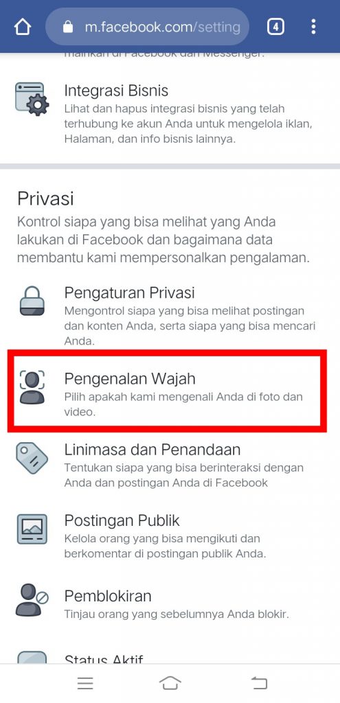 Image 3 Cara Mencegah Facebook Mengidentifikasi Wajah Anda