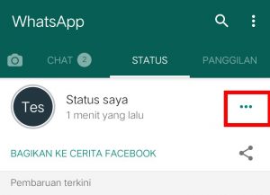 Image 2 Cara Membagikan Status WhatsApp Anda di Facebook
