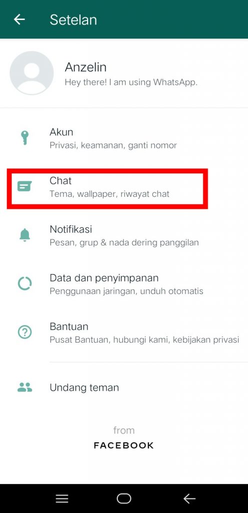 Image 4 Cara Mengaktifkan Mode Gelap di WhatsApp