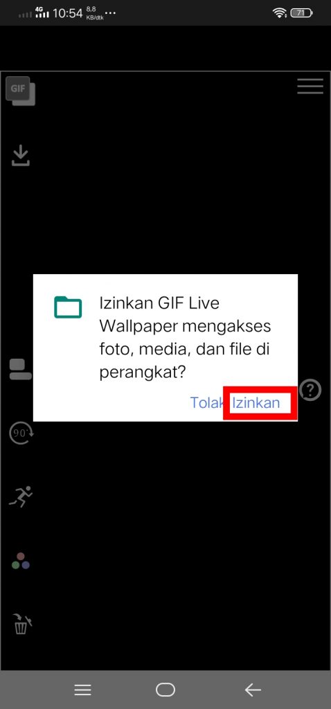 gambar panah keren Setel GIF Keren  sebagai Wallpaper Layar Kunci di Android