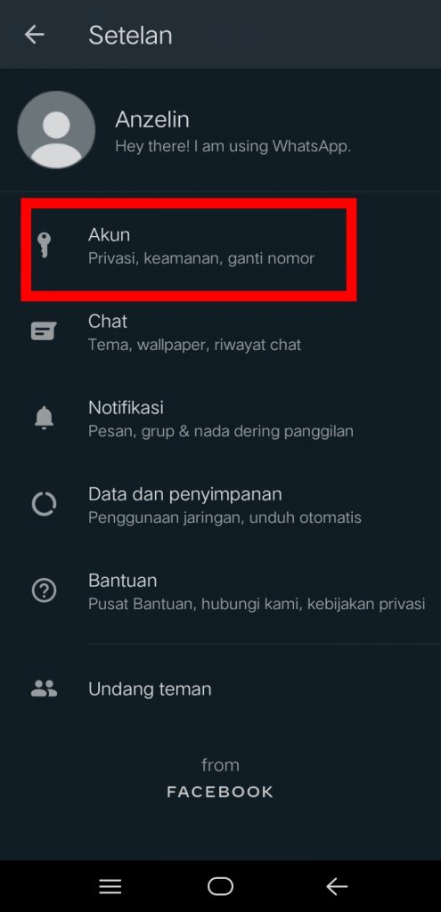 Image 3 Cara Mengubah Nomor Handphone Anda di WhatsApp