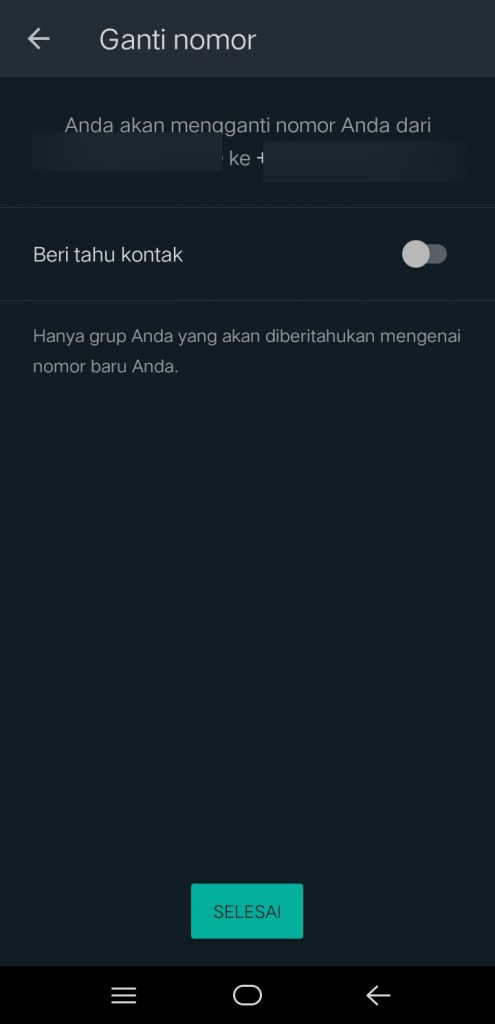 Image 7 Cara Mengubah Nomor Handphone Anda di WhatsApp