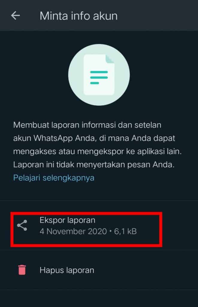 Image 1 Cara Melihat dan Mengunduh Semua Informasi Akun WhatsApp Anda