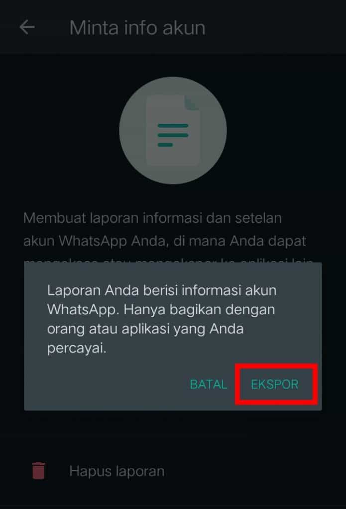 Image 2 Cara Melihat dan Mengunduh Semua Informasi Akun WhatsApp Anda