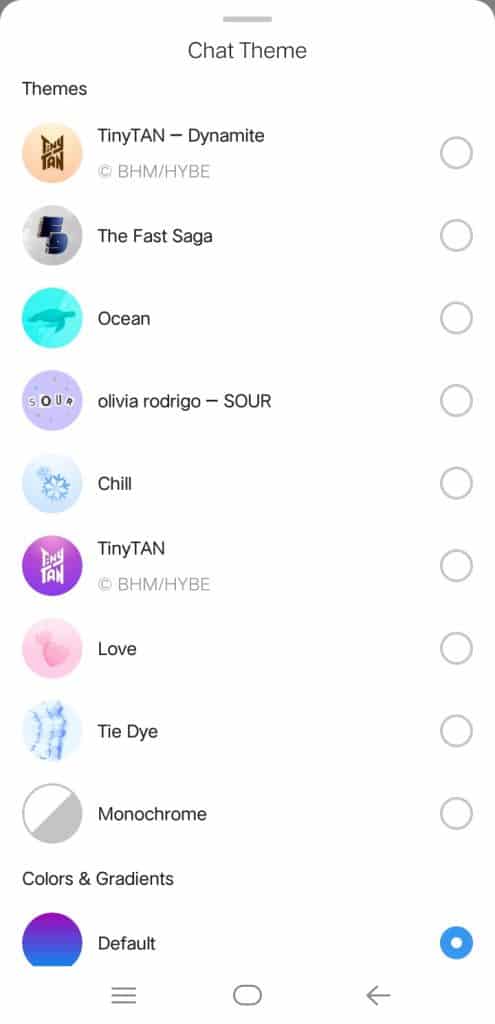 Image 2 Cara Mengubah Warna Chat Instagram di Android