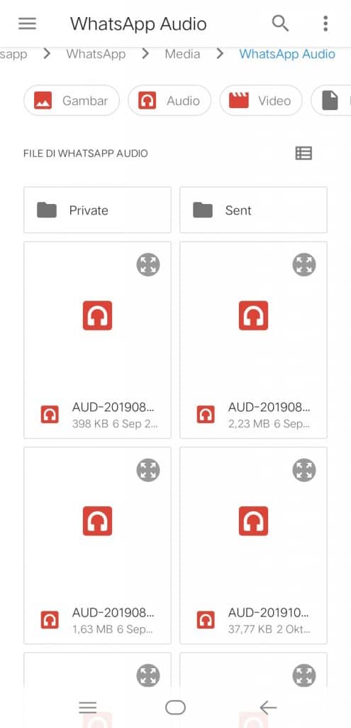 Image 9 Cara Mengkonversi Audio WhatsApp ke MP3 di Android
