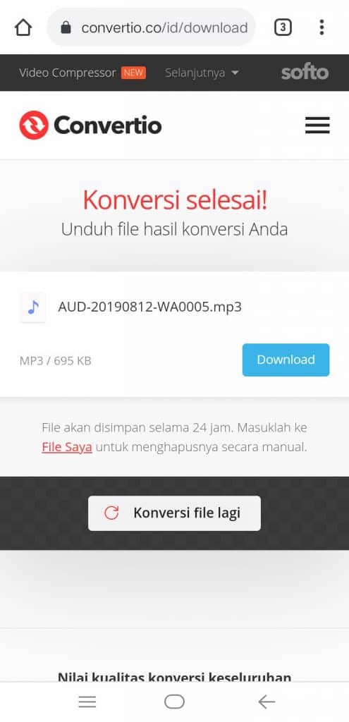 Image 7 Cara Mengkonversi Audio WhatsApp ke MP3 di Android