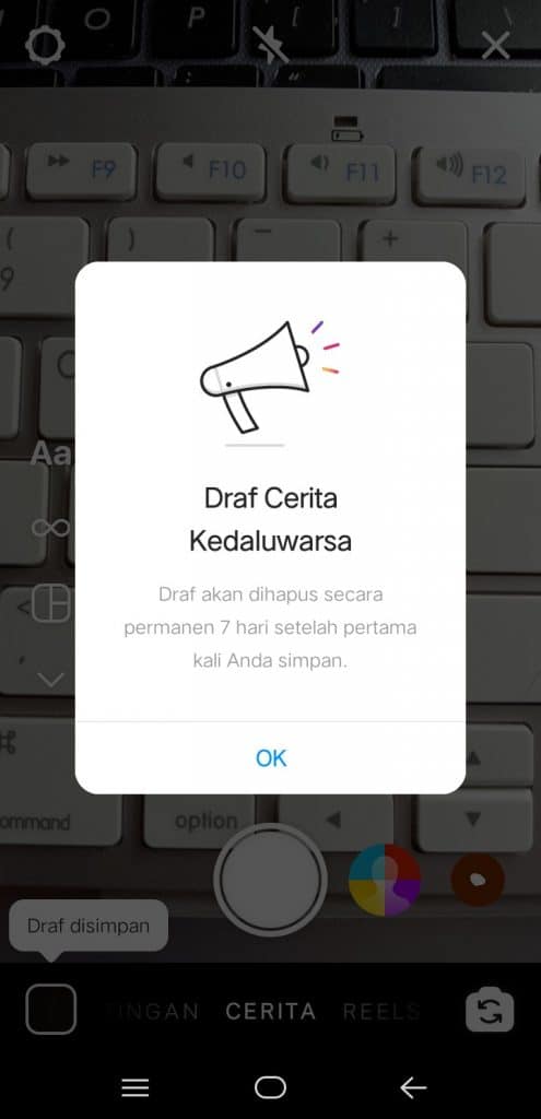 Image 3 Cara Menyimpan Cerita Instagram Sebagai Draf