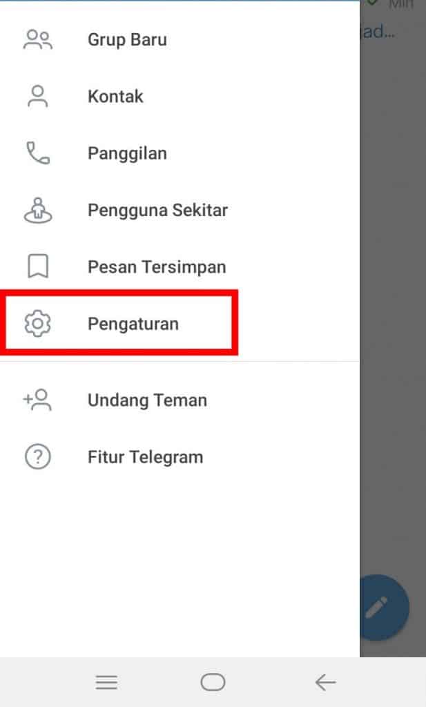 Image 2 Cara Mereset Kontak di Telegram Android