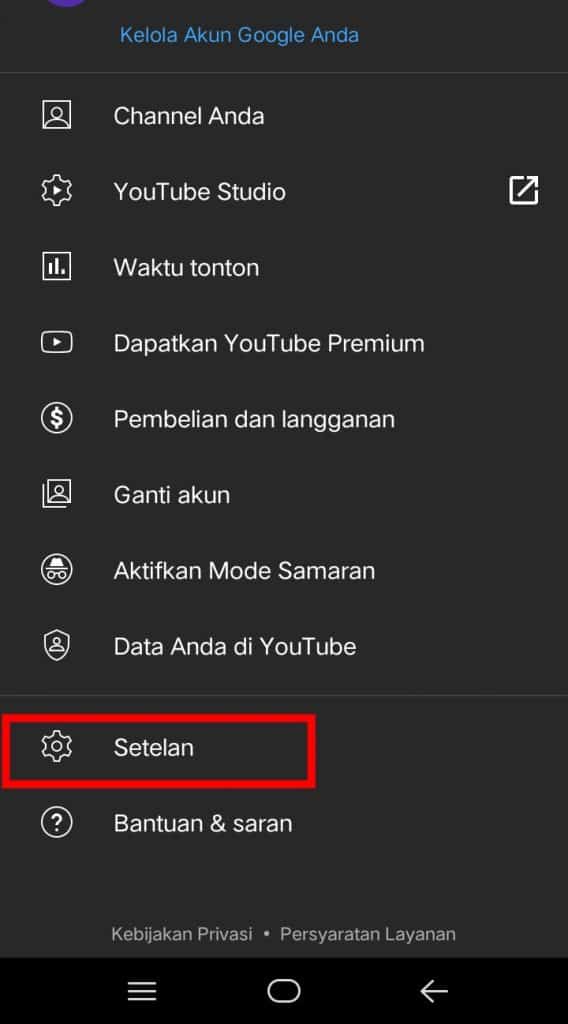 Image 1 Cara Mengatur Kontrol Orang Tua YouTube di Android