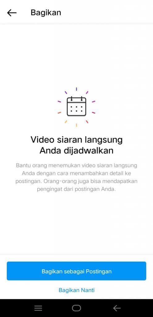 Image 4 Cara Menjadwalkan Siaran Langsung di Instagram