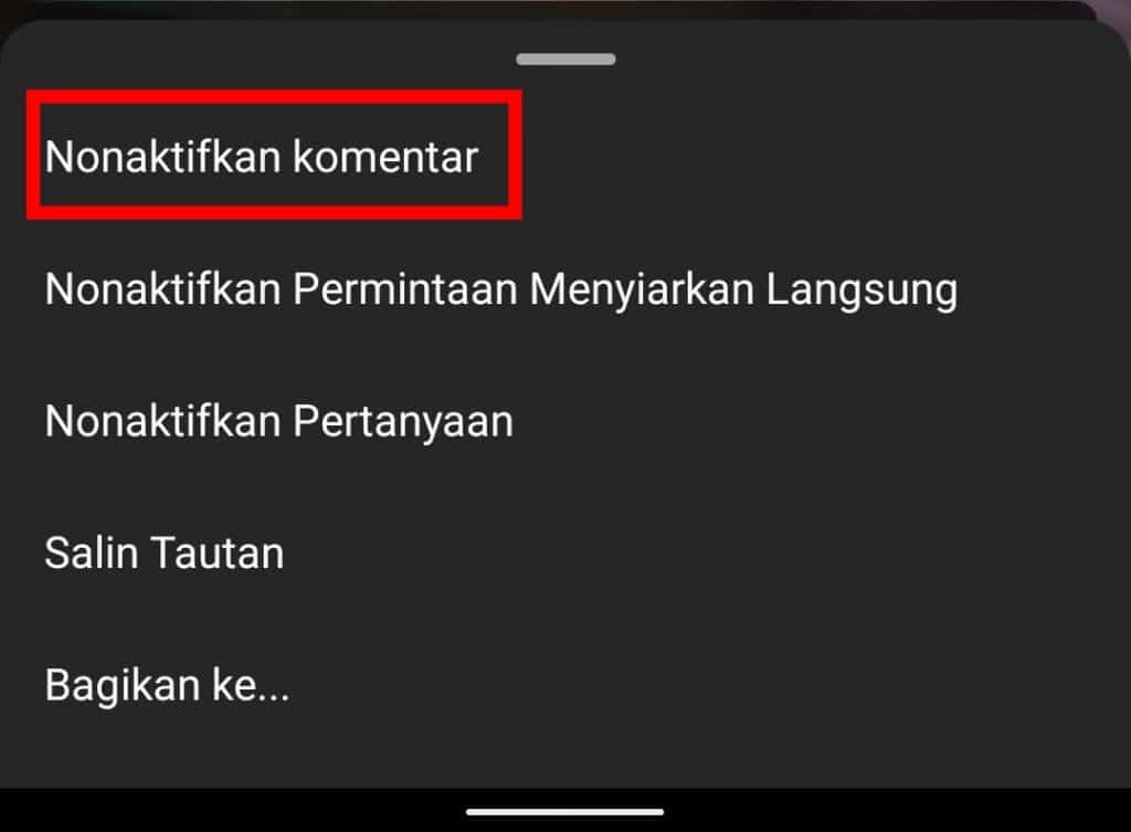 Image 7 Cara Mematikan Komentar di Postingan Instagram