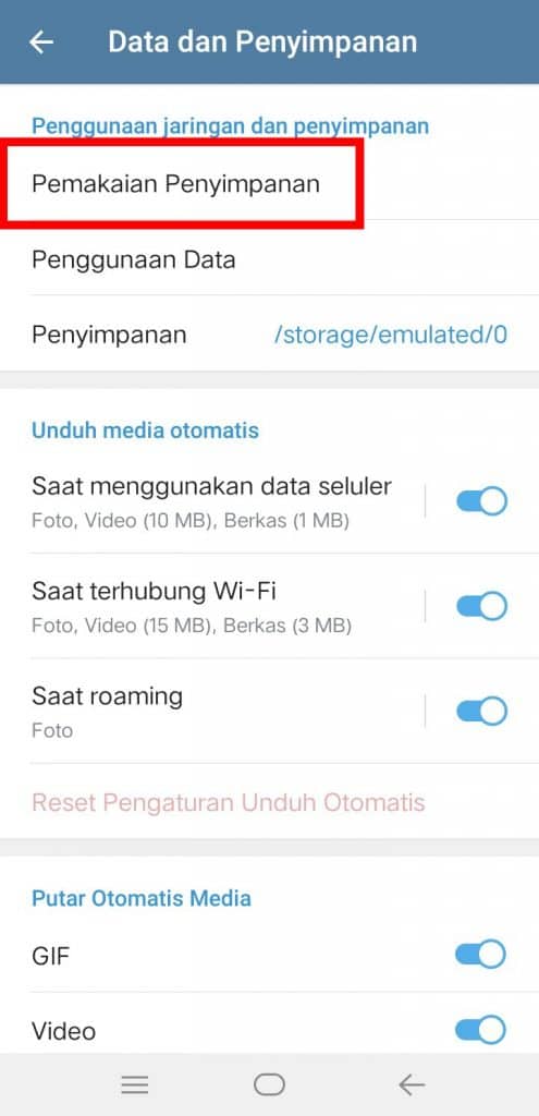 Image 4 Cara Mengurangi Penggunaan Penyimpanan Telegram Tanpa Menghapus Media secara Permanen