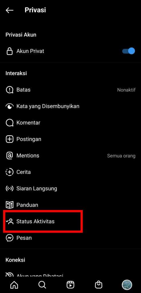 Image 5 Cara Menyembunyikan Terakhir Dilihat dan Status Online di Instagram