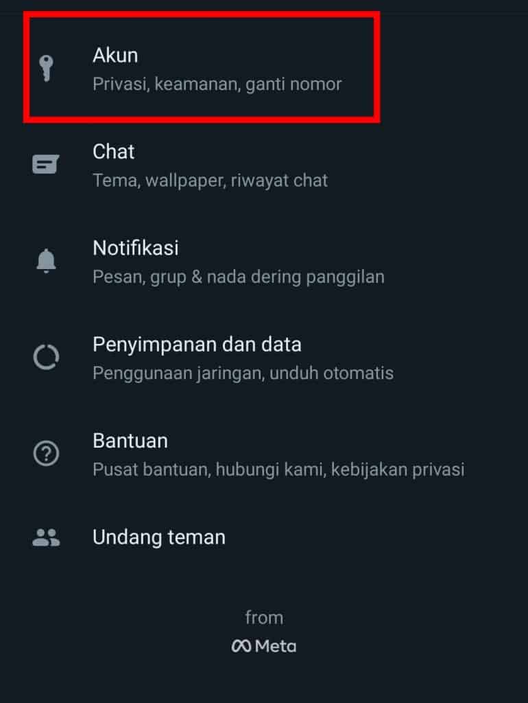 Image 4 Cara Menggunakan WhatsApp dalam Mode Rahasia