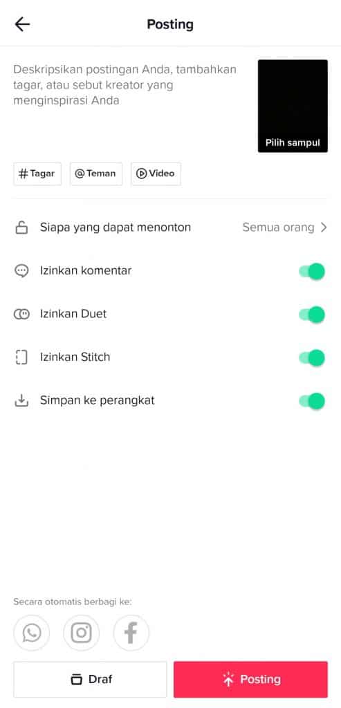 Image 6 Cara Membuat Video TikTok dengan Voice Over