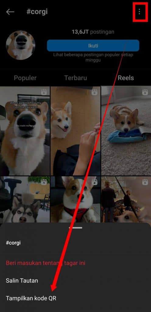 Image 3 Cara Membagikan Foto dan Reel Instagram dengan Kode QR