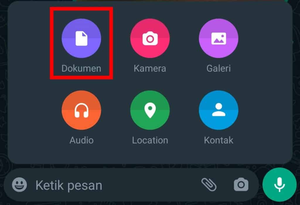 Image 3 Cara Mengirim Gambar Sebagai Dokumen di WhatsApp