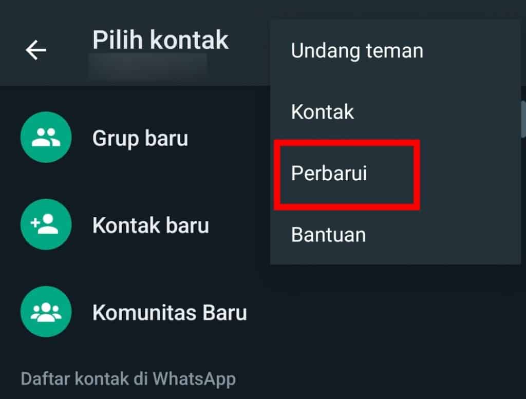 Image 2 Cara Memperbaiki WhatsApp Tidak Menampilkan Nama Kontak di Android