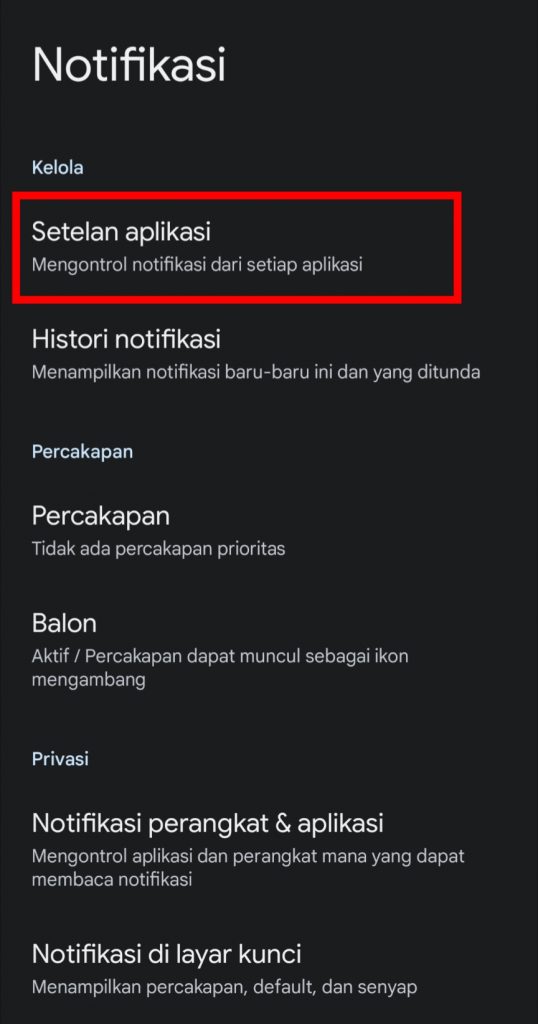 Image 6 Cara Mematikan Notifikasi TikTok di Android