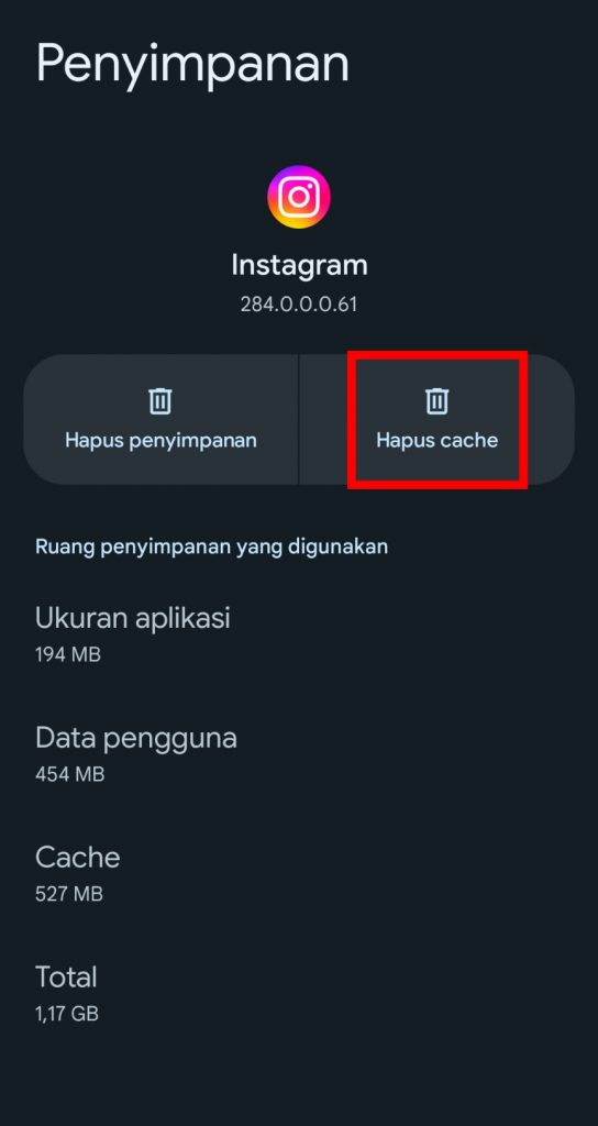 Image 1 Cara Membersihkan Cache Instagram di Android