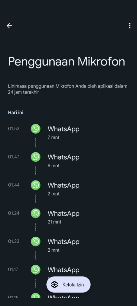 Image 6 Cara Mengetahui Ketika WhatsApp Mengakses Kamera dan Mikrofon Anda