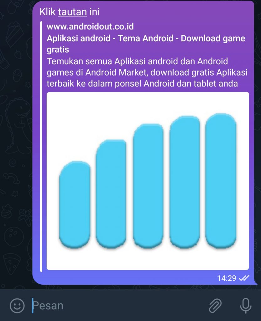 Image 5 Cara Menambahkan Tautan atau Hyperlink ke Teks di Telegram