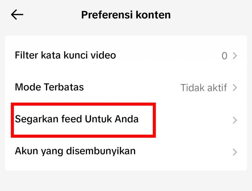 Image 3 Cara Mereset Algoritma TikTok untuk Mendapatkan Rekomendasi Baru