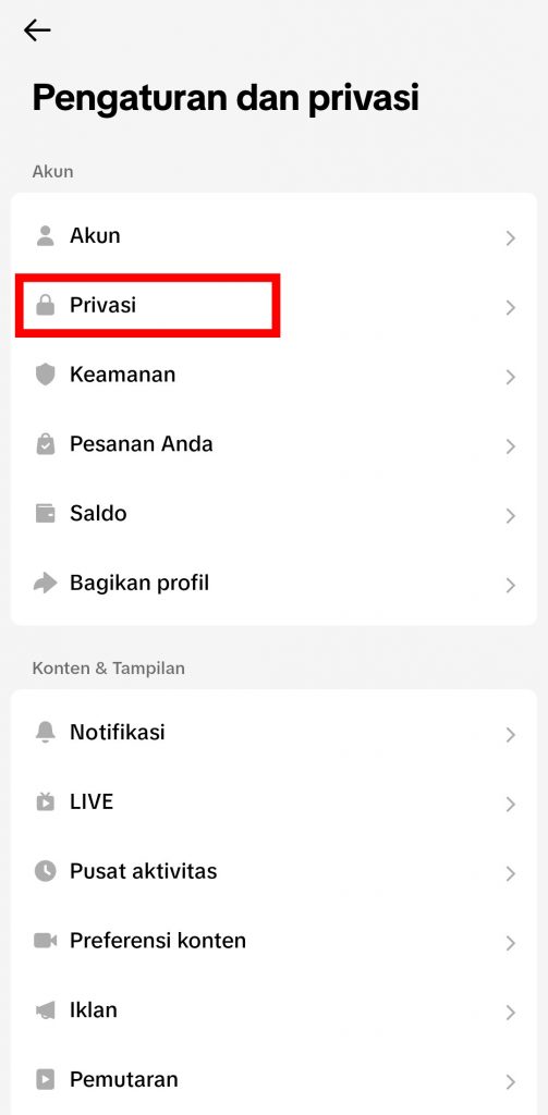 Image 1 Cara Mematikan Status Aktif di TikTok