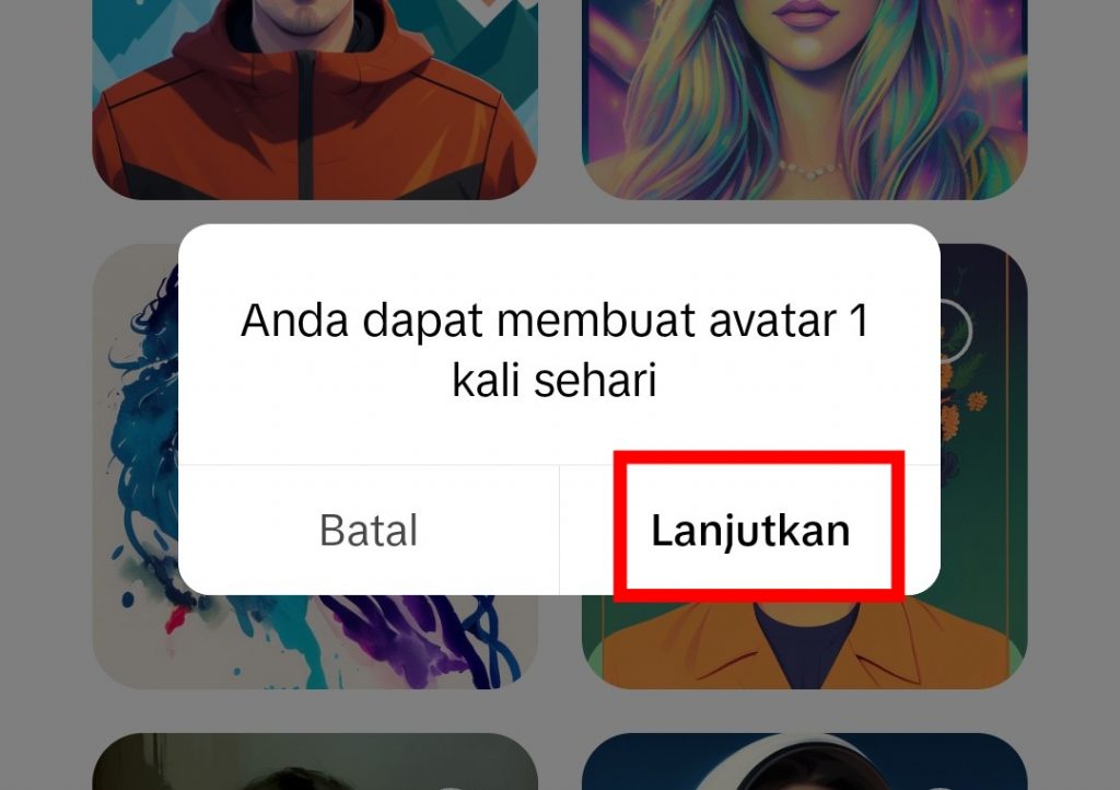 Image 1 Cara Membuat Avatar AI di TikTok