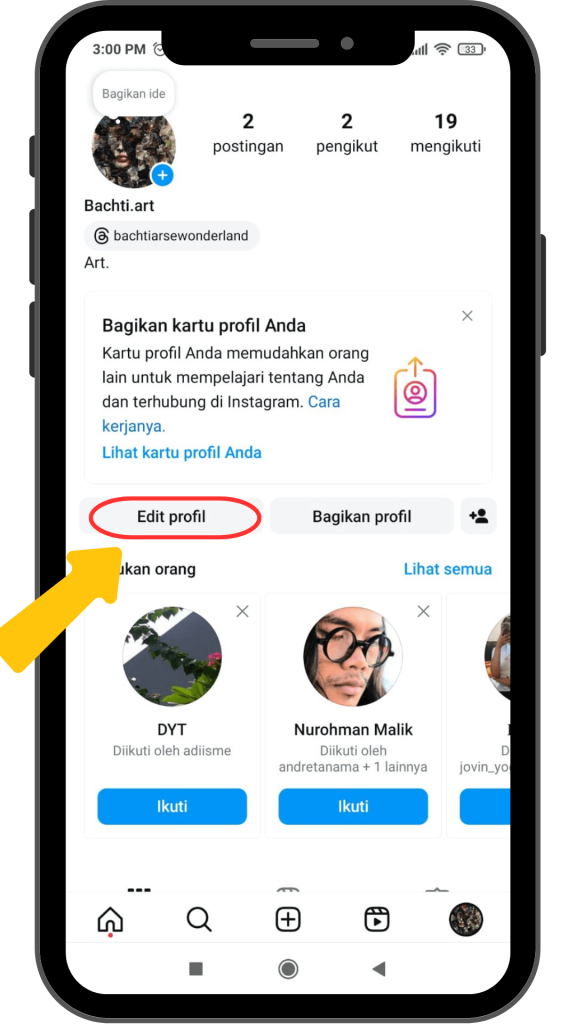 Cara menambahkan musik ke profil instagram