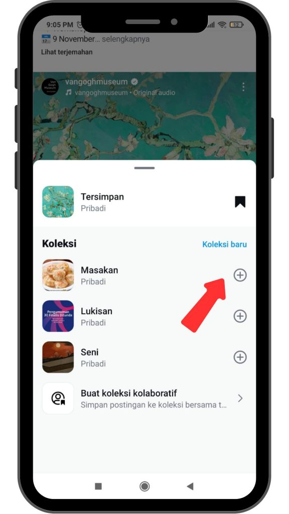 Cara Membuat dan Menggunakan Koleksi Instagram