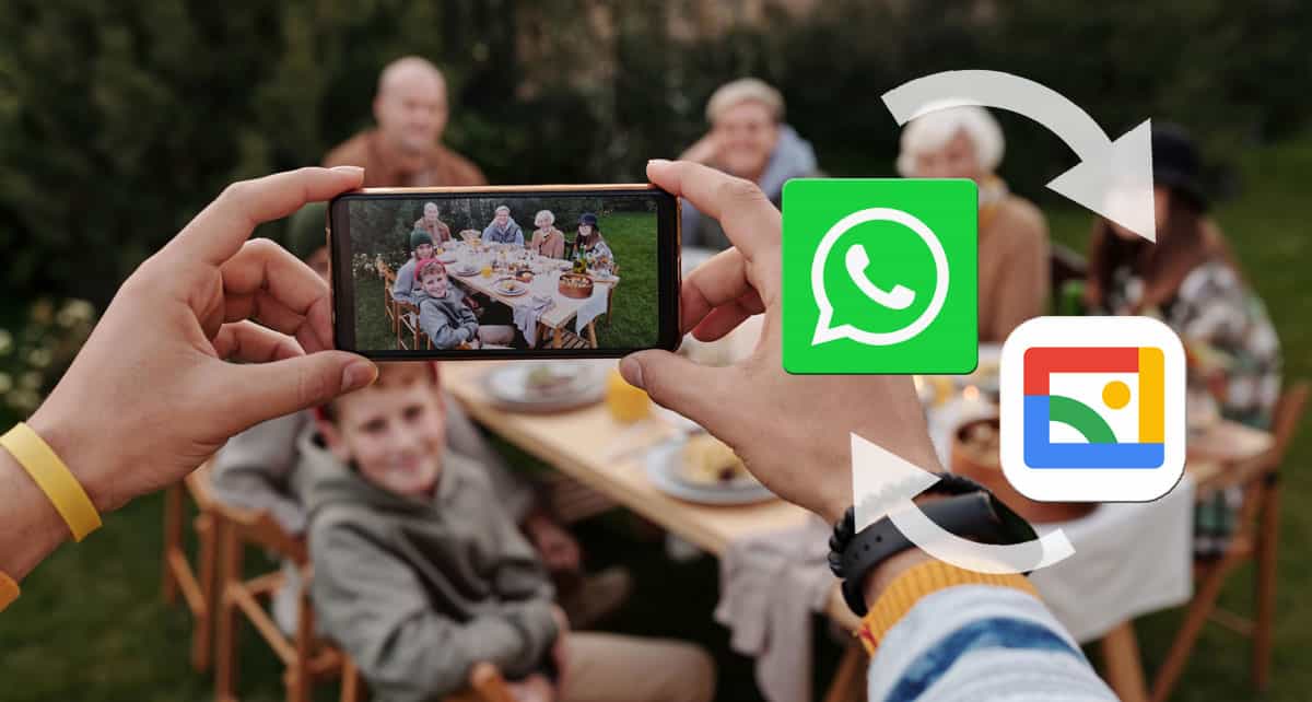 Bannière pour sauvegarder les photos WhatsApp dans la galerie Android
