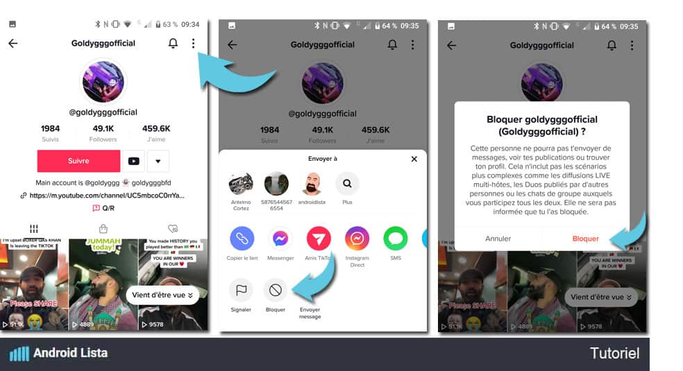 Comment Bloquer Ou Débloquer Des Personnes Sur Tiktok 