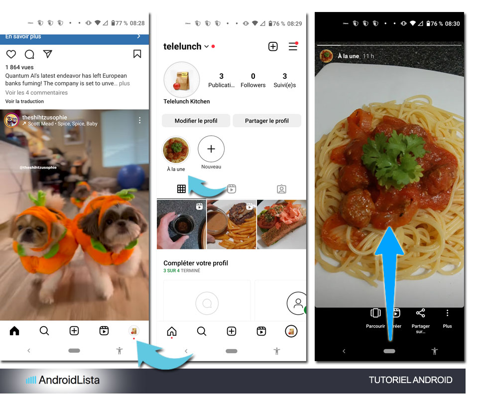Comment effacer une Story Instagram sur Android, en images