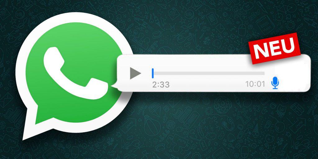 Sprachnachrichten auf WhatsApp stoppen und später fortfahren