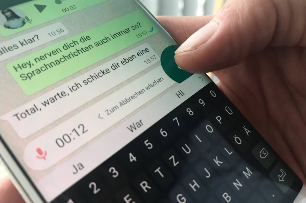 Wie speicher ich WhatsApp-Sprachnachrichten auf Android?