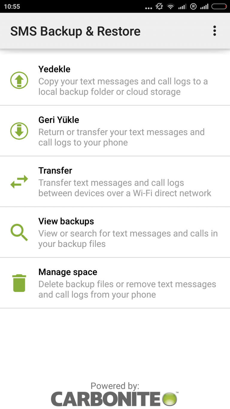 Backup SMS Android. SMS Backup and restore. Смс сообщение из re:Store.